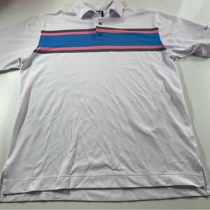 FootJoy Mens Golf Polo Short Sleeve Shirt Size Large